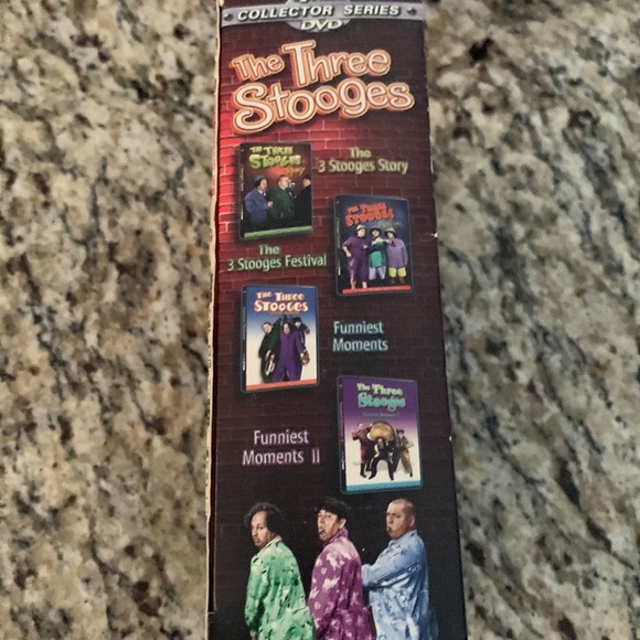 The Three Stooges 4 pack DVD set. See photos for details. Bundle with other - Picture 3 of 13